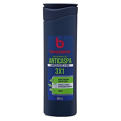 Shampoo Bozzano Anticaspa 325ml: Acabe com a Caspa Agora