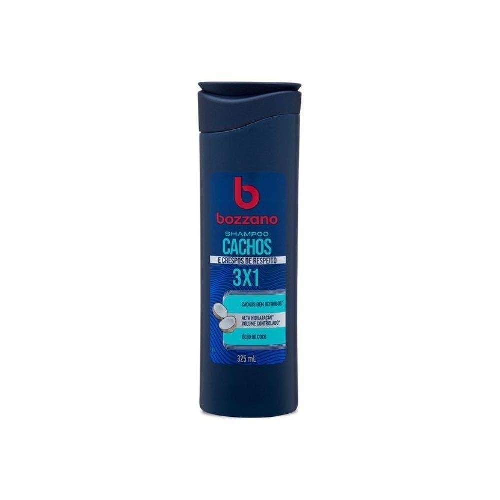 Shampoo Cachos Bozzano: 3x1 com Óleo de Coco