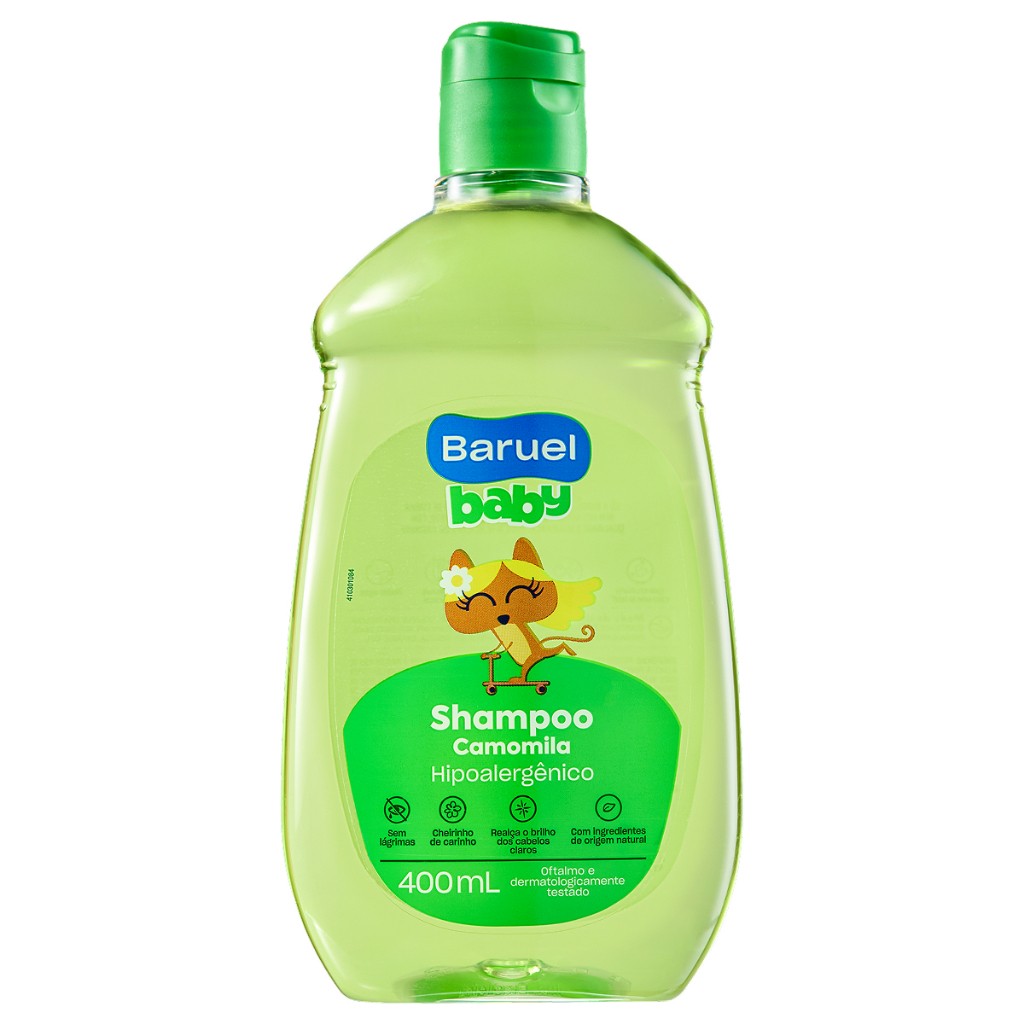 Shampoo Camomila Baruel Baby: Cabelos Macios e Sem Lágrimas!