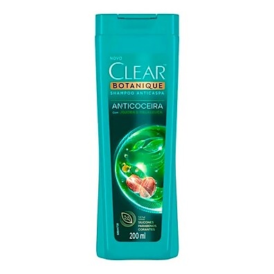 Shampoo Clear Anti Coceira 200ml – Acabe com a Caspa e Coceira