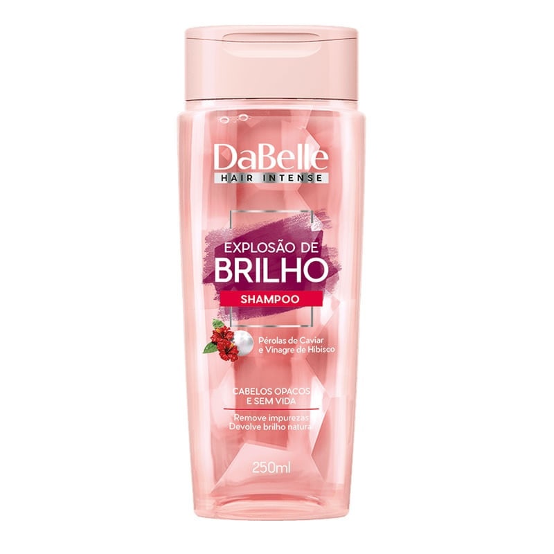 Shampoo Dabelle: Explosão de Brilho e Vida!