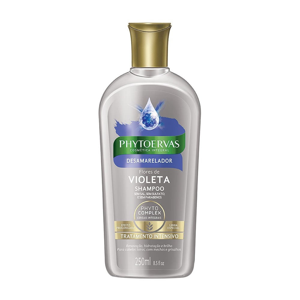 Shampoo Desamarelador Phytoervas: Loiro Radiante!