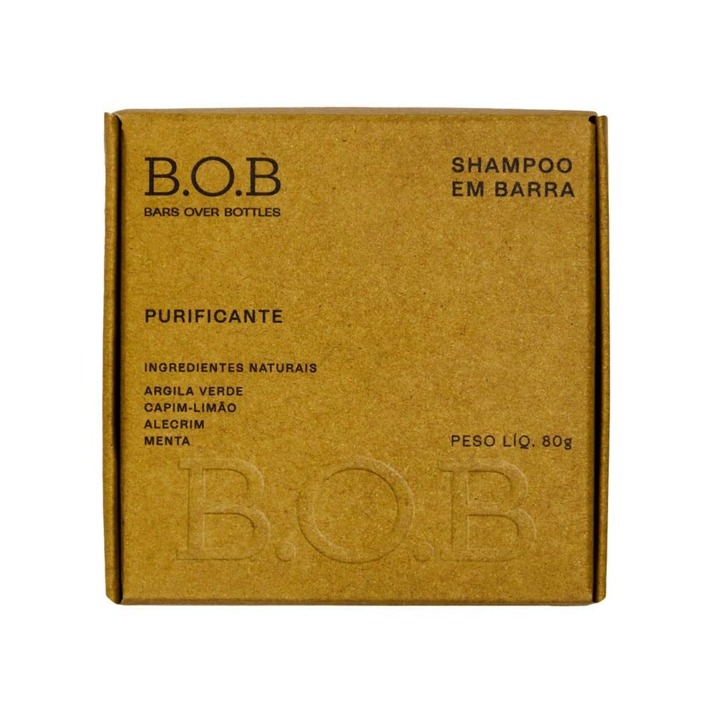 Shampoo em Barra B.O.B: Limpeza Profunda e Natural