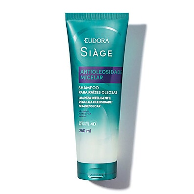Shampoo Eudora Siàge Antioleosidade Micelar 250ml – Controle a Oleosidade com Hidratação Profunda