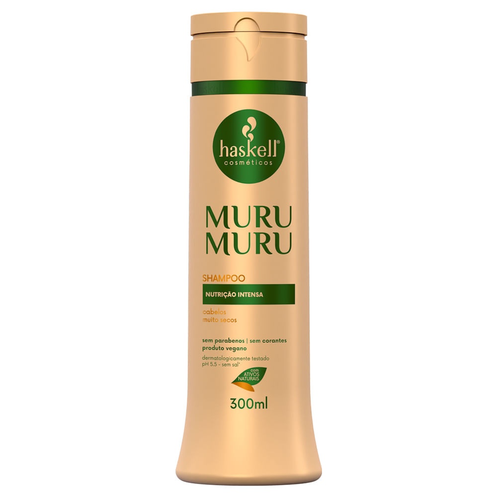Shampoo Haskell Murumuru: Hidratação Profunda