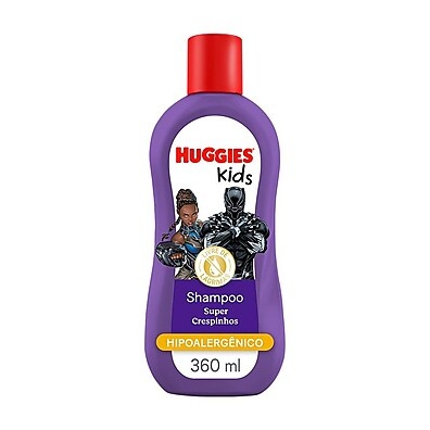 Shampoo Huggies Kids Super Crespinhos – Hidratação Poderosa para Cabelos Crespos