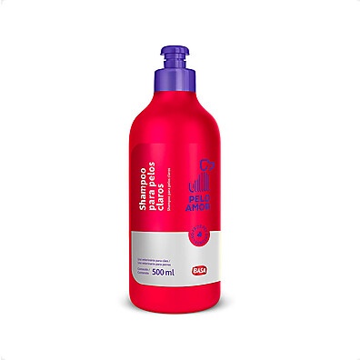 Shampoo Ibasa Pelo Amor pelos Claros – Brilho e Cuidado para seu Pet