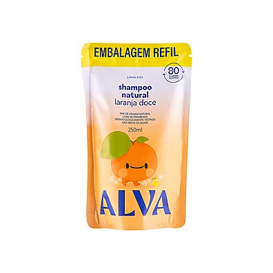 Shampoo Infantil Laranja Doce: Cabelos Limpos e Saudáveis!