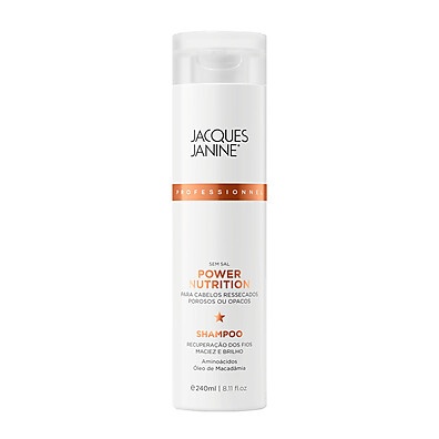 Shampoo Jacques Janine: Nutrição Intensa para Cabelos Ressecados