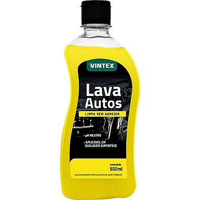 Shampoo Lava Autos 500ml: Limpeza e Brilho!