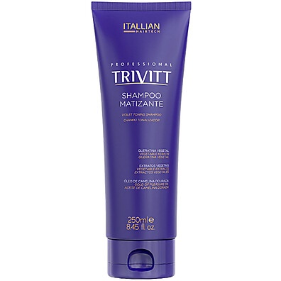 Shampoo Matizante Itallian Trivitt: Loiro Platinado