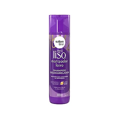 Shampoo Meu Liso Loiro Matizador – Hidrata e Corrige Tom