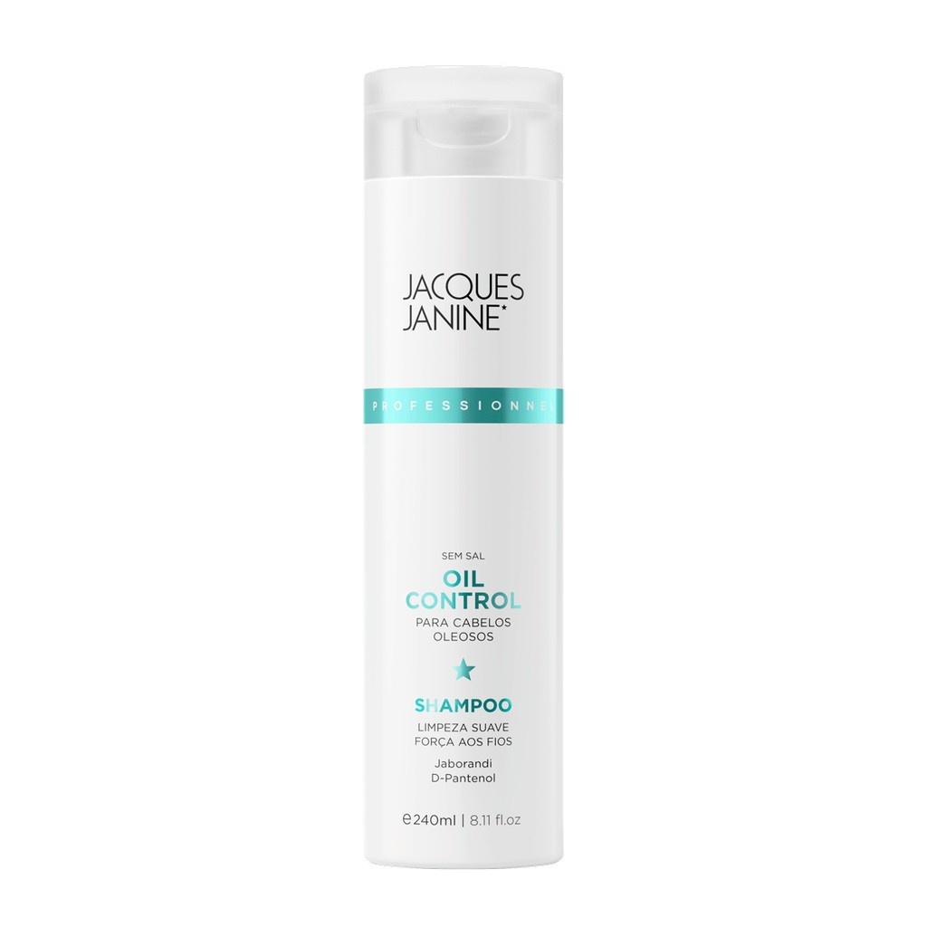 Shampoo Oil Control Jacques Janine: Adeus, Oleosidade!