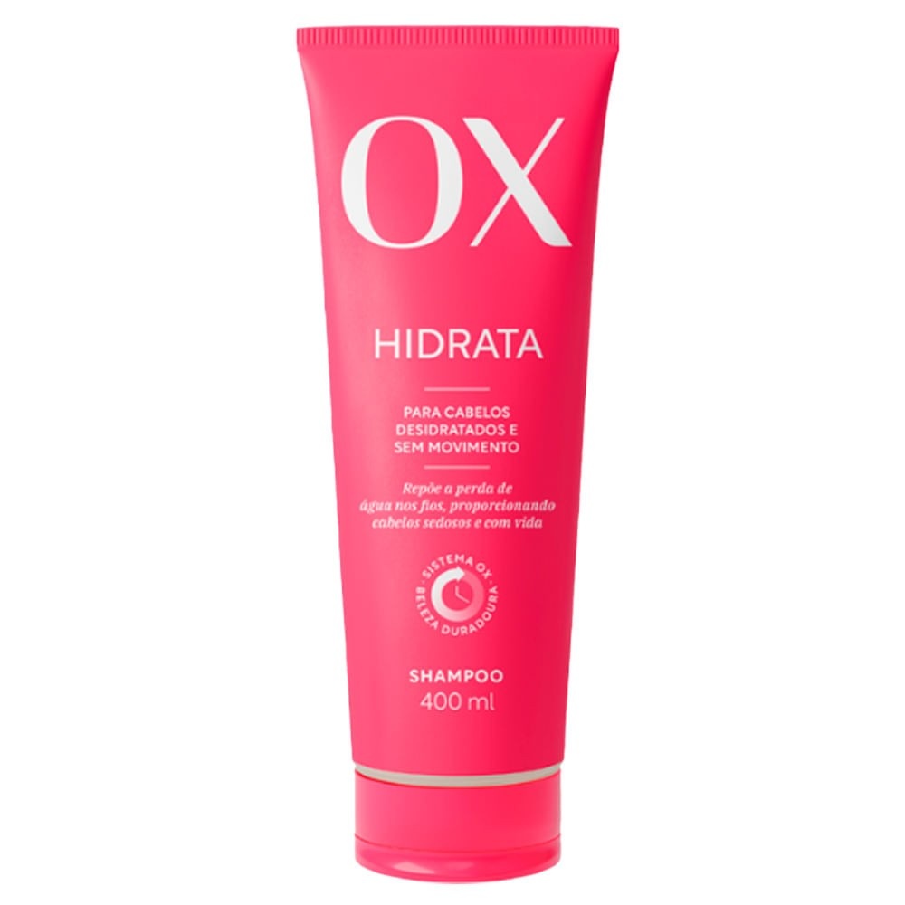 Shampoo Ox Hidrata: Cabelos Sedosos por 120h!