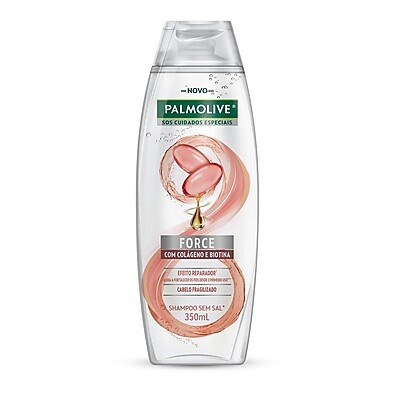 Shampoo Palmolive Force Colágeno: Reparação Intensa 350ml