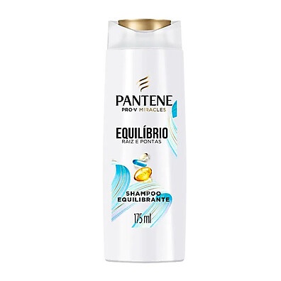 Shampoo Pantene Equilíbrio 175ml: Cabelos Saudáveis sem Oleosidade