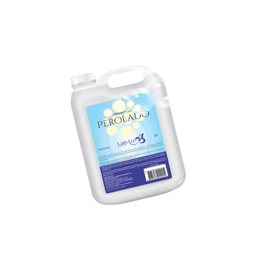 Shampoo Perolado 5L: Limpeza Profissional para Cabelos Brilhantes