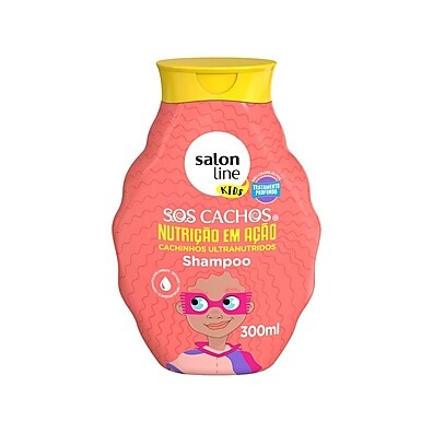 Shampoo Salon Line SOS Cachos Kids: Nutrição e Brilho!