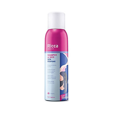 Shampoo Seco Ricca: Cabelo Fresco Sem Perfume!
