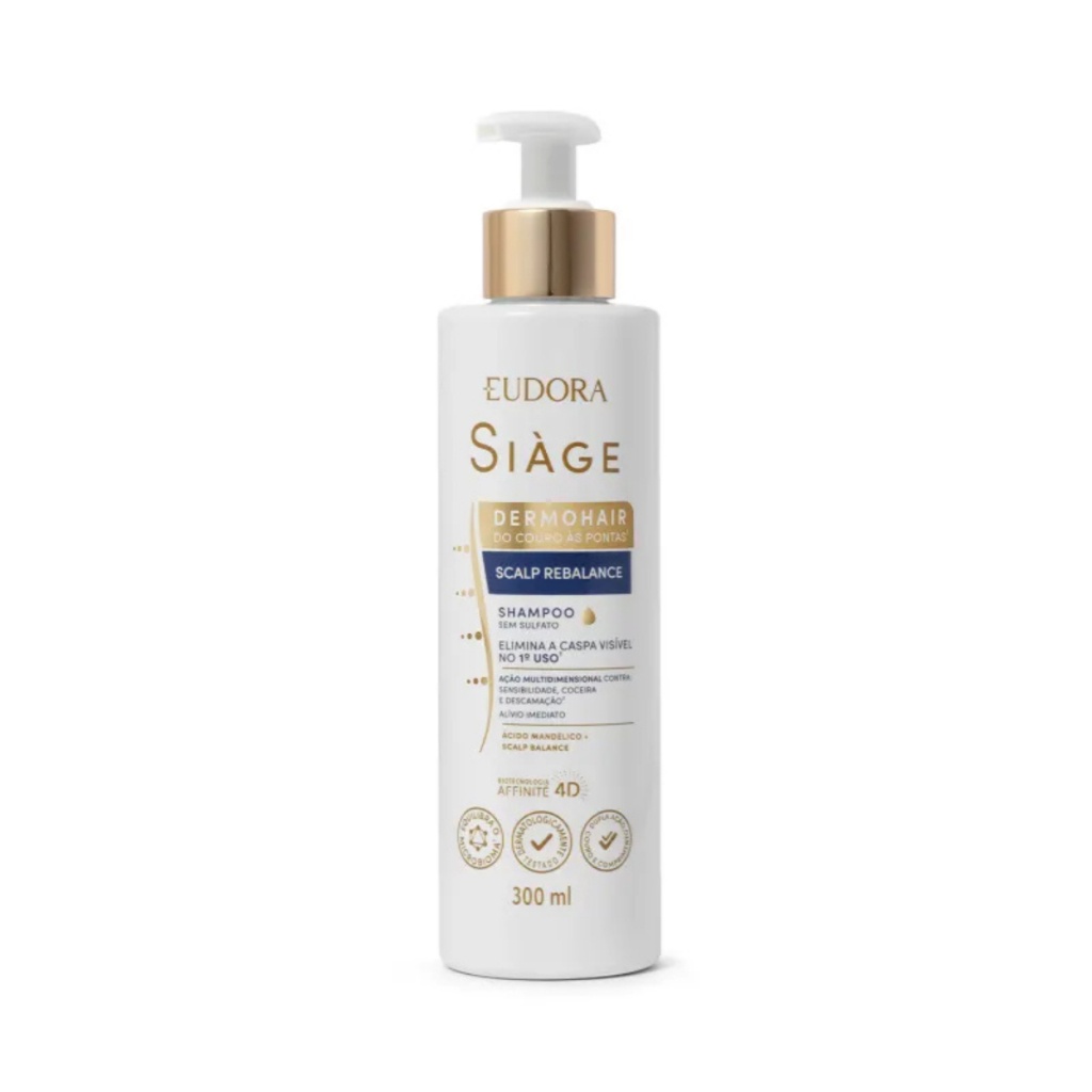 Shampoo Siàge Dermohair: Equilibre Seu Couro Cabeludo