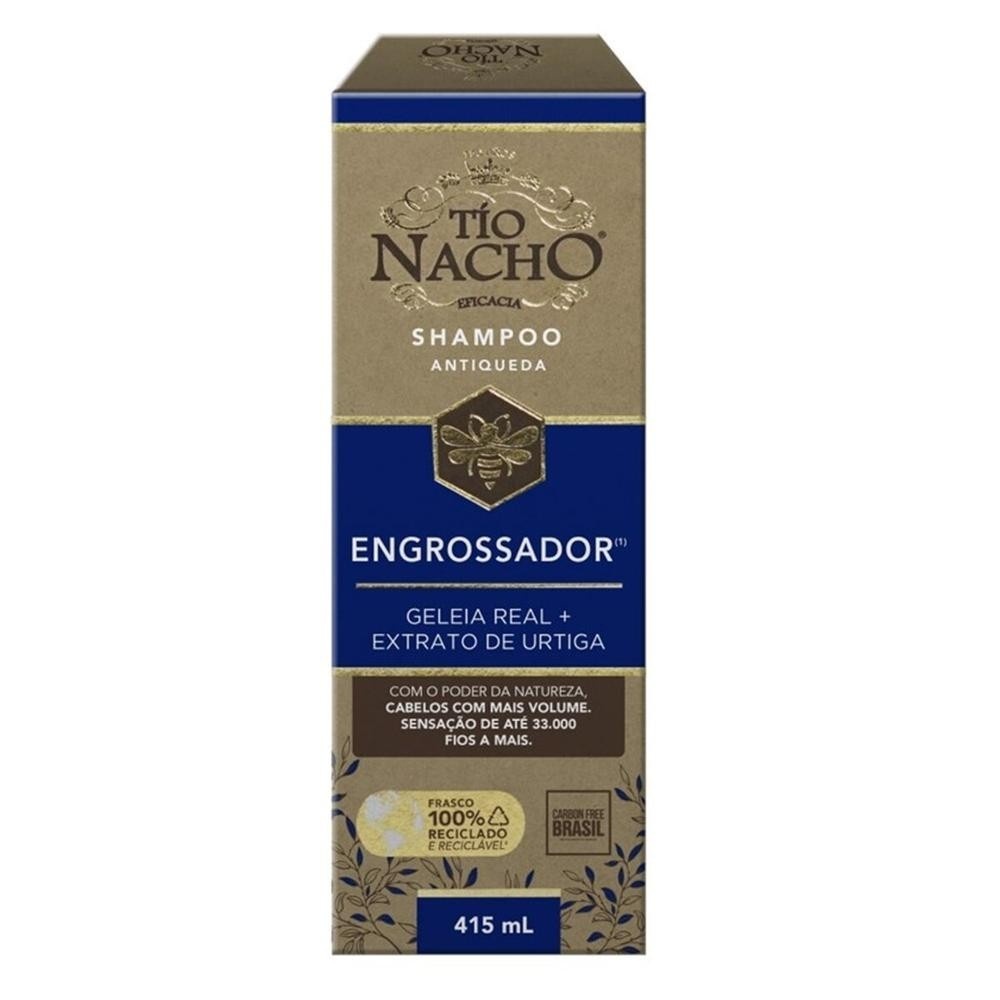 Shampoo Tio Nacho: Volume e Força!