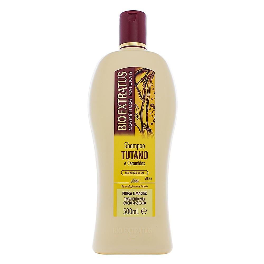 Shampoo Tutano e Ceramidas Bio Extratus: Hidratação Poderosa