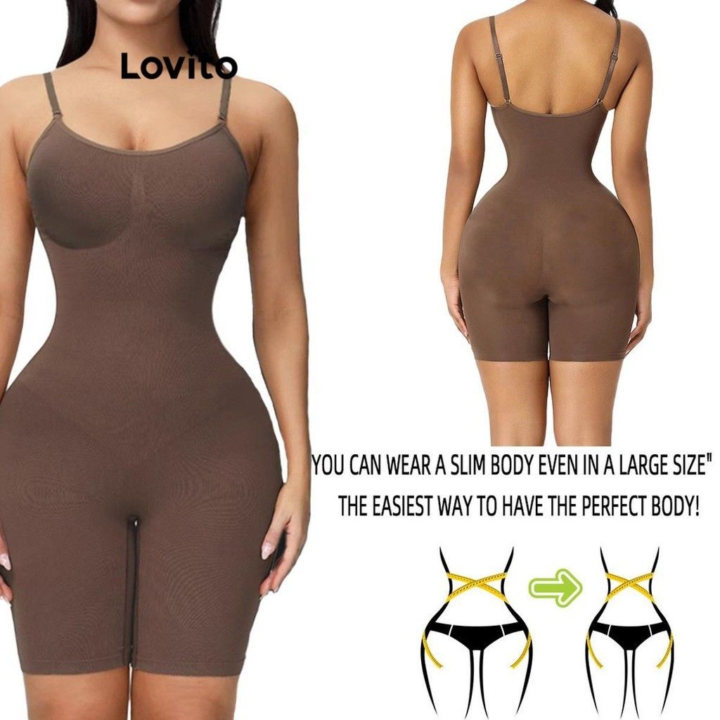 shapewear-lovito-plus-size-modelador-abdominal-elegante