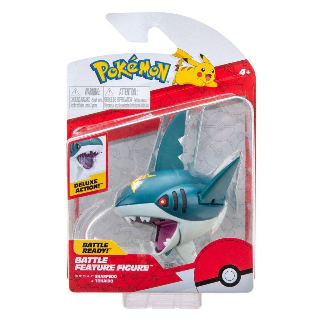 Sharpedo Pokémon: A Figura de Ação para Treinadores!