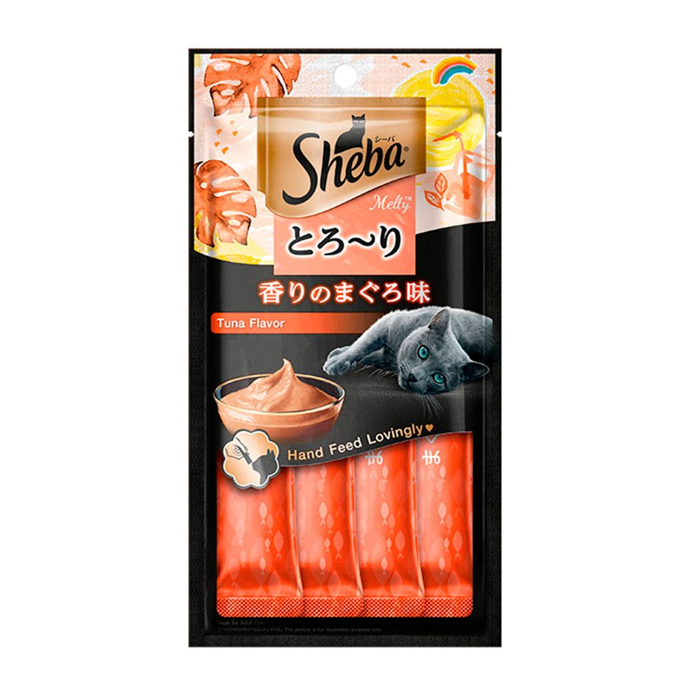 Sheba Cremoso Atum: O Petisco Irresistível para Gatos!