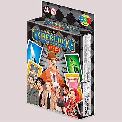 Sherlock Cards: Desvende Mistérios em Miniatura 🕵️‍♂️