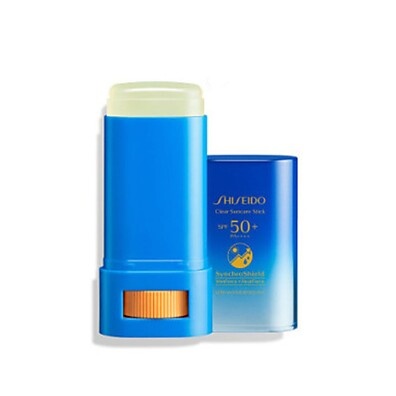 Shiseido Clear Sun Care Stick SPF 50+: Protetor Solar em Bastão 20g