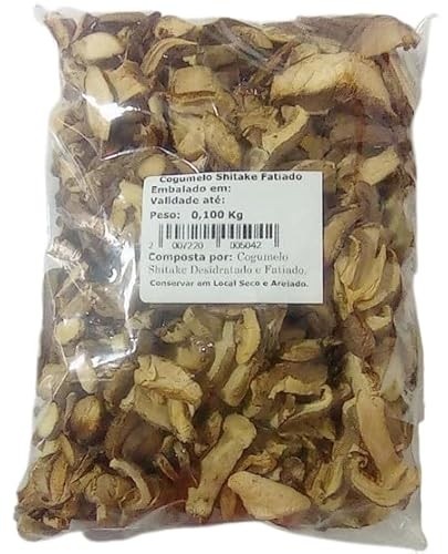 Cogumelo Shitake Fatiado Desidratado 100g