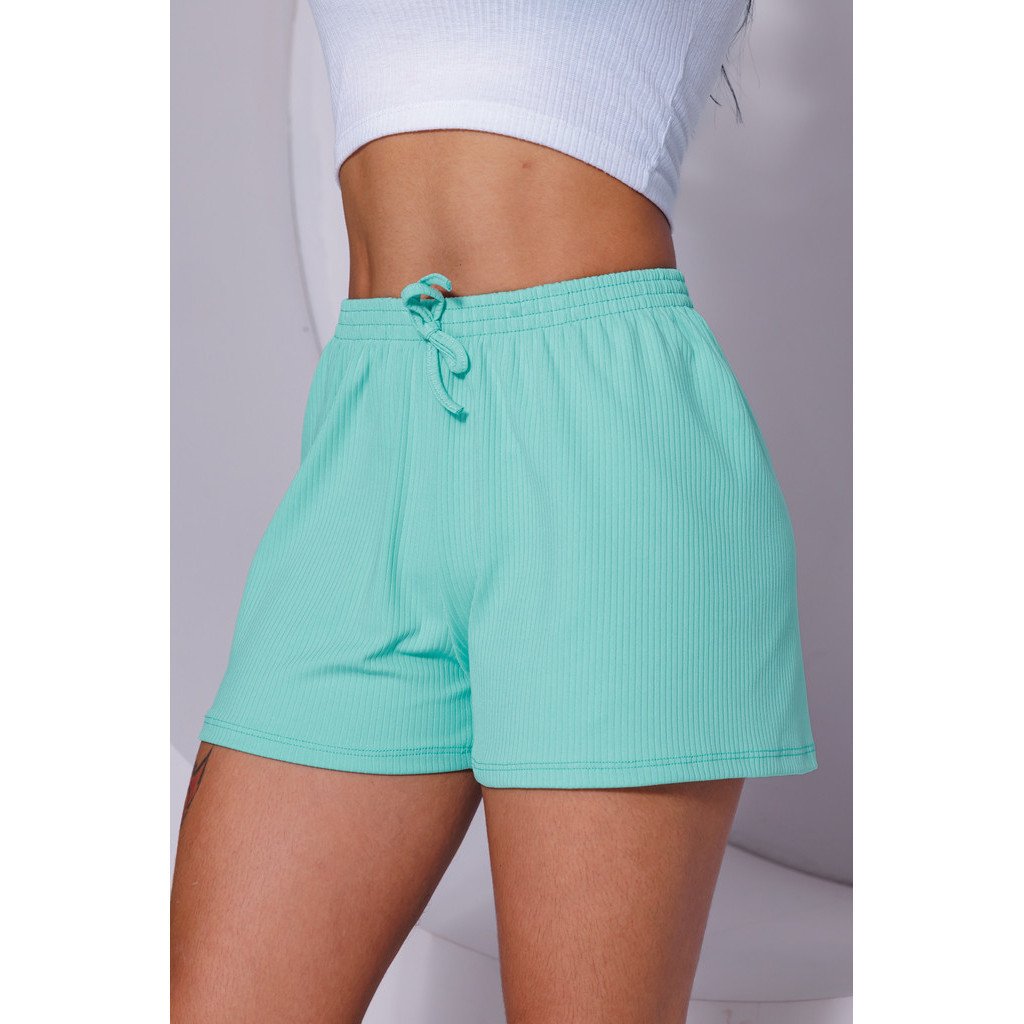 Short Canelado Soltinho: Conforto e Estilo!