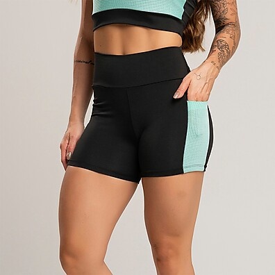 Short Fitness Curto com Bolso Lateral – Suplex Leve e Estiloso