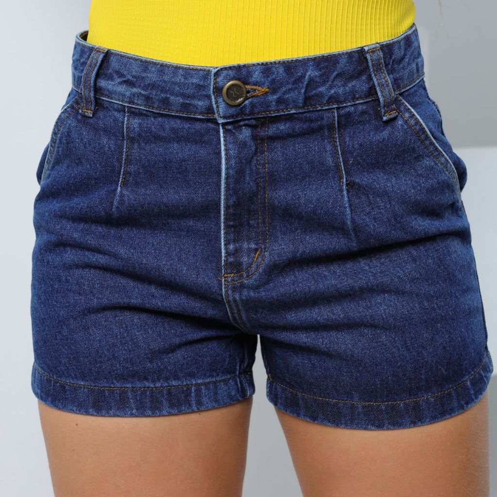 Short Jeans Feminino Cintura Alta: Estilo e Conforto em Um Só Look