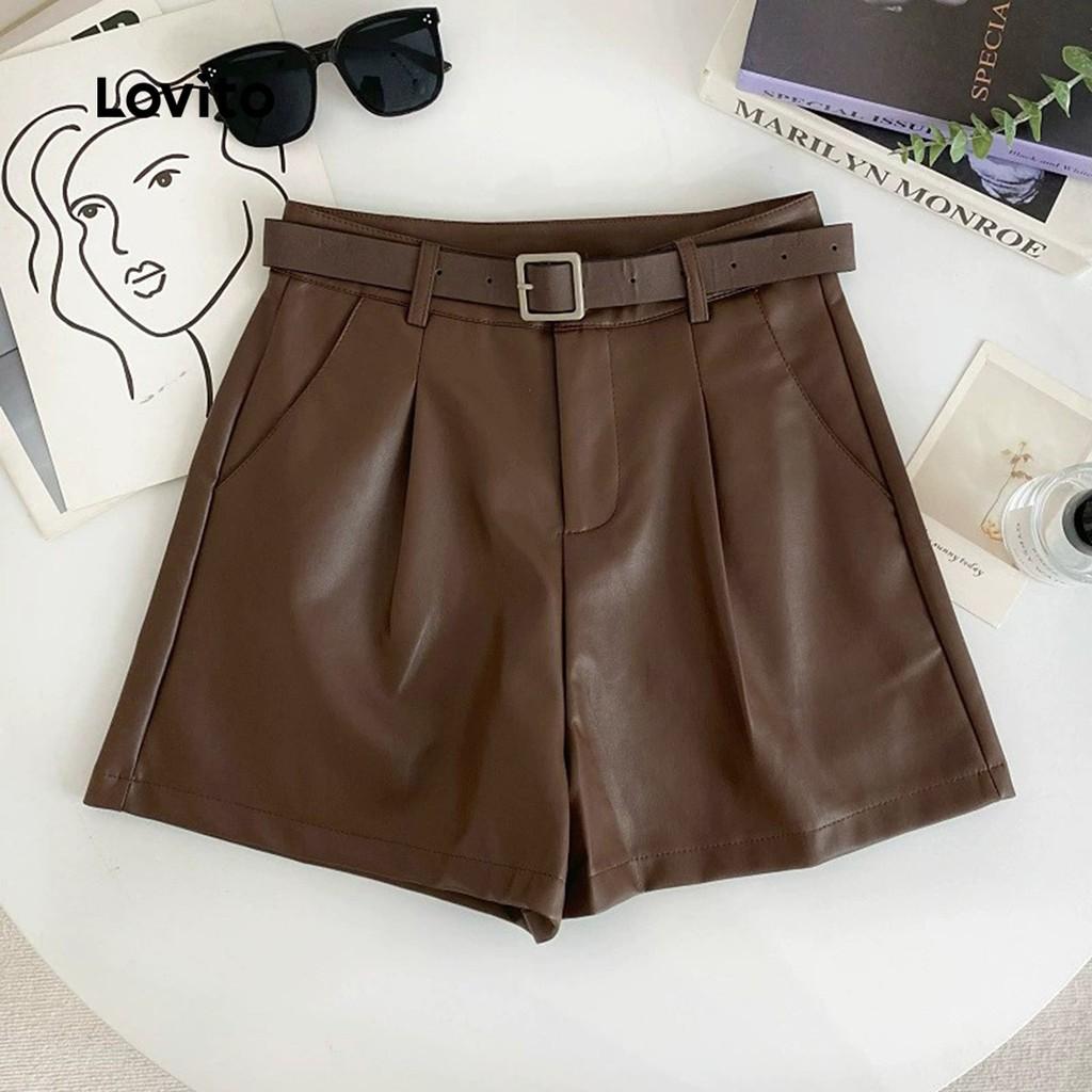 Short Plissado Lovito: Casual e Moderno!