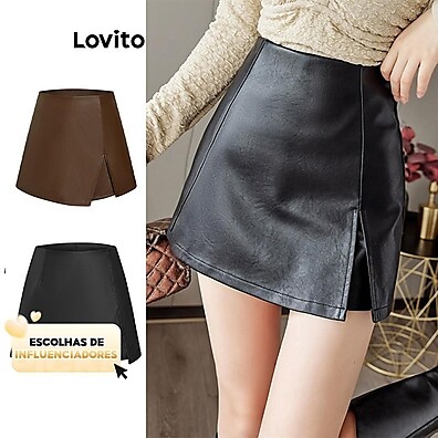 Shorts 2 em 1 Lovito: Estilo e Segurança!