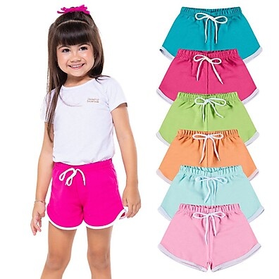 Shorts Infantil Menina: Conforto e Estilo!