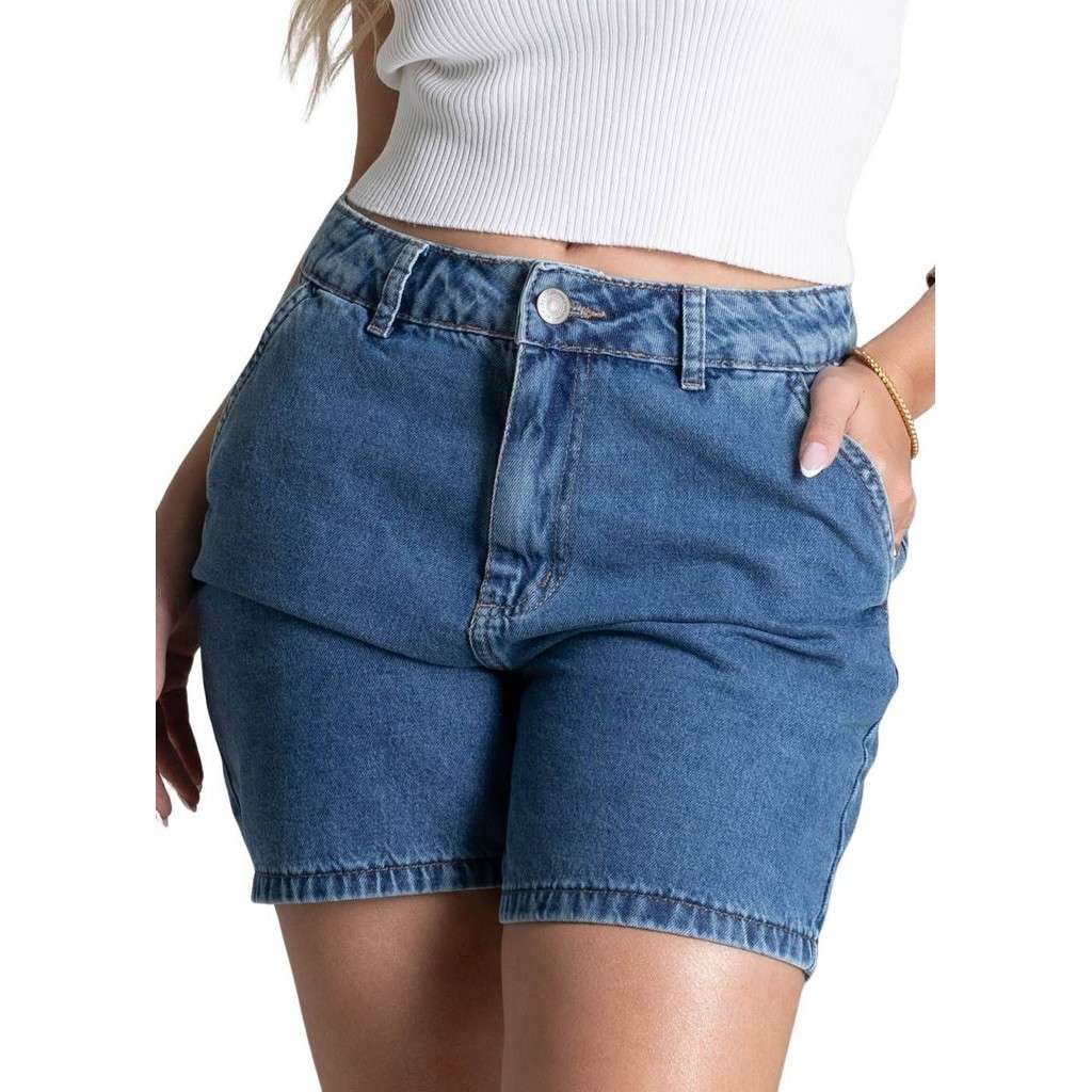 Shorts Jeans Sawary: Conforto e Estilo!
