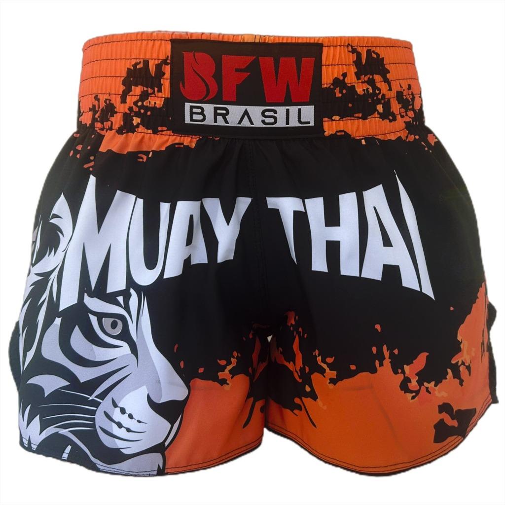 Shorts Muay Thai Tailandês Tiger: Conforto e Estilo para Treinos Intensos