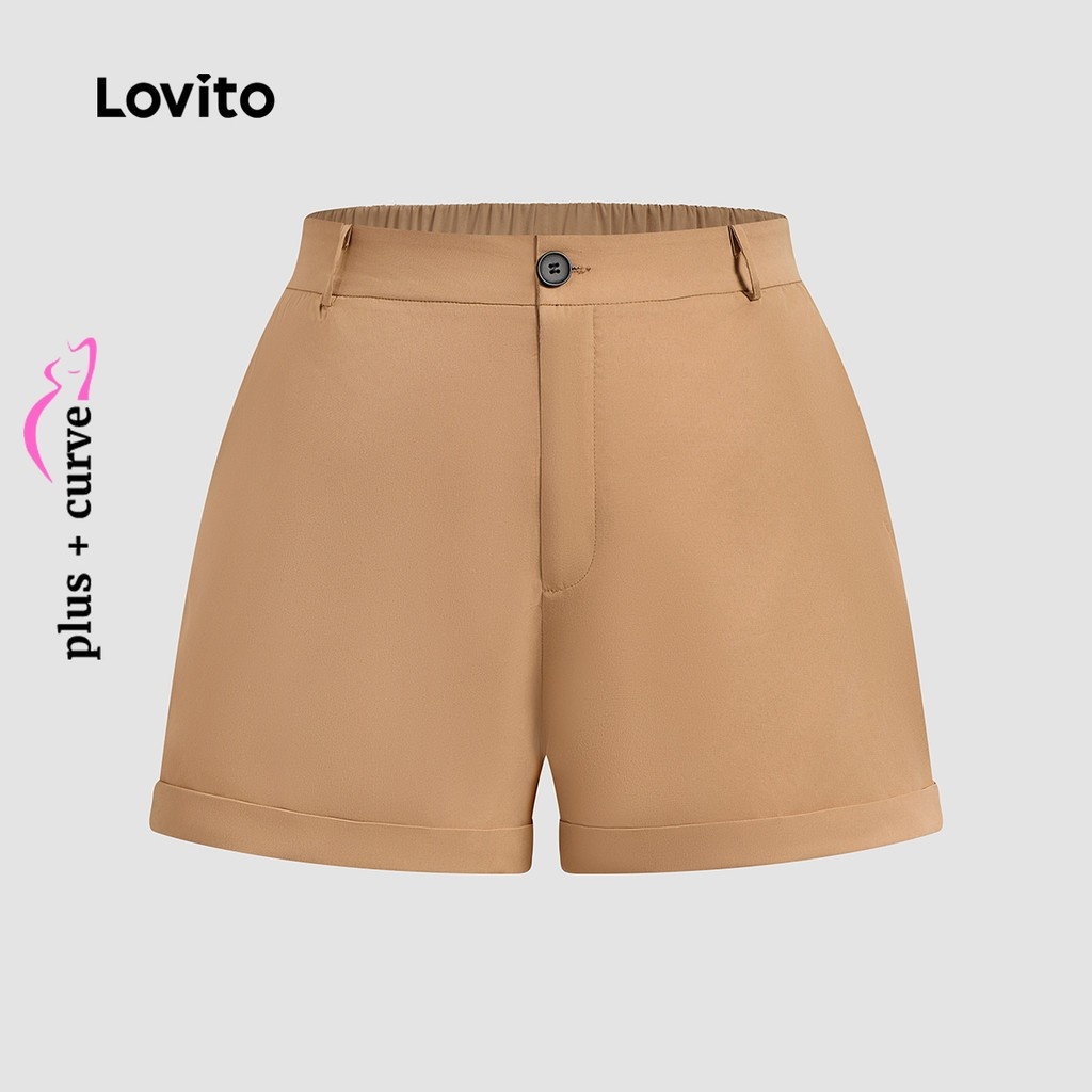 Shorts Plus Size Lovito: Conforto e Estilo!