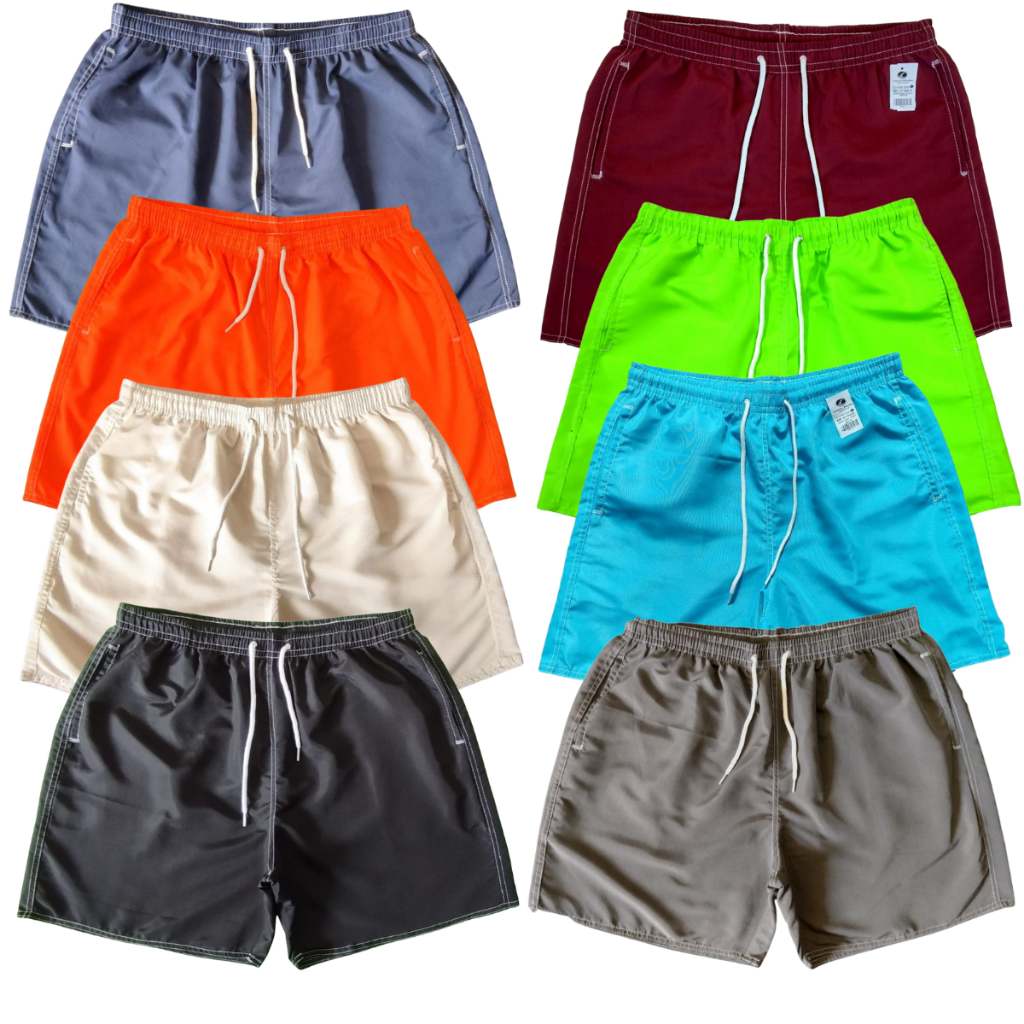 Shorts Plus Size Neon Masculino: Moda Praia e Verão 2024