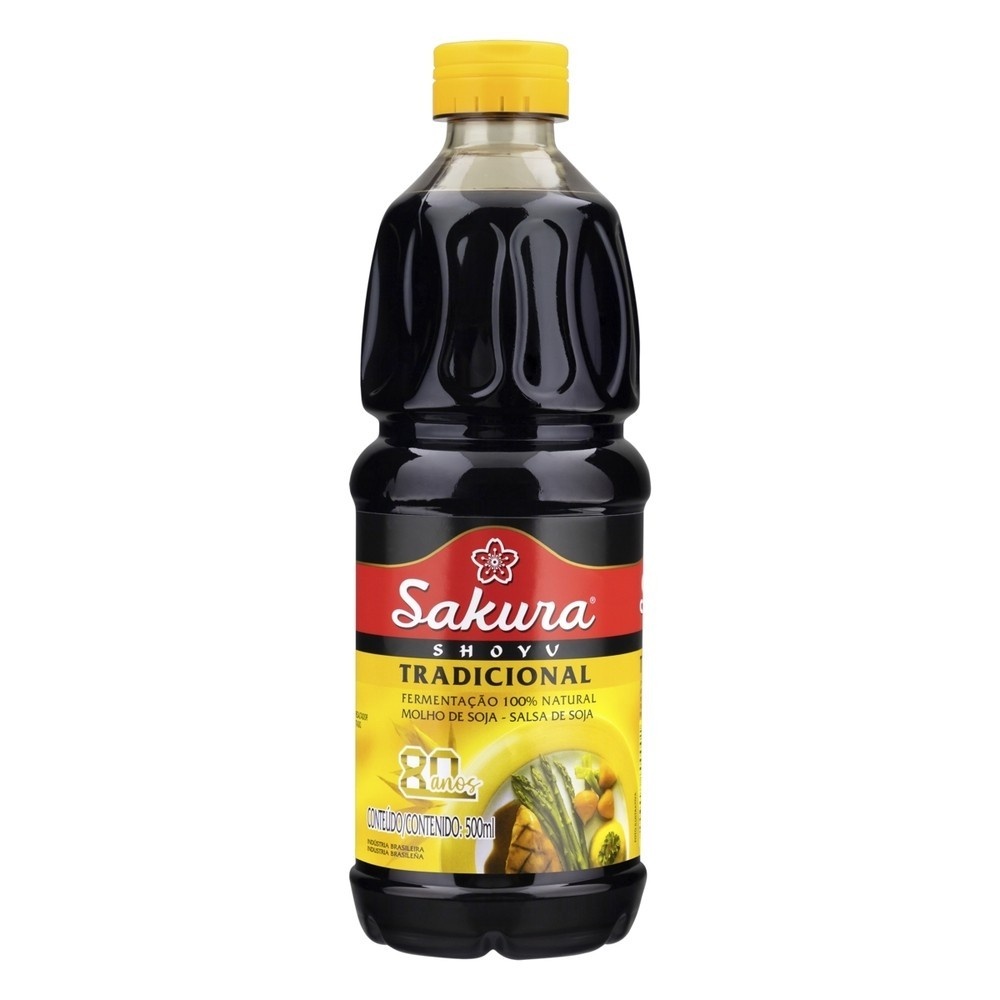 Shoyu Sakura 500ml: Sabor Tradicional!