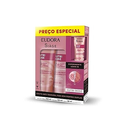Siàge Nutri Rosé: Kit Cabelos Danificados