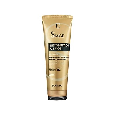 Siàge Reconstrói Fios 4D: Shampoo Poderoso!