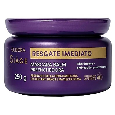 Siàge Resgate Imediato: Máscara Capilar Poderosa