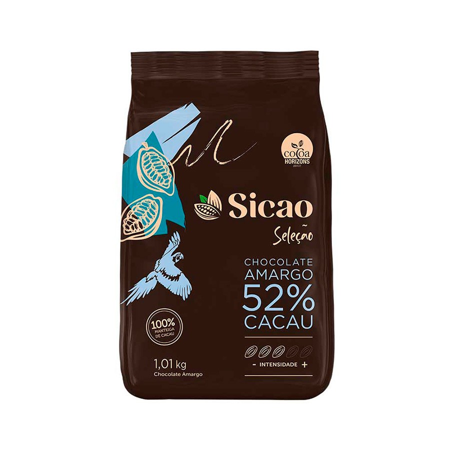 Sicao Amargo 52% Cacau: O Chocolate Ideal