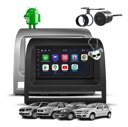 Central Multimídia Android Fiat Palio, Siena, Strada, Weekend e Idea: Conectividade e Tecnologia no Seu Carro