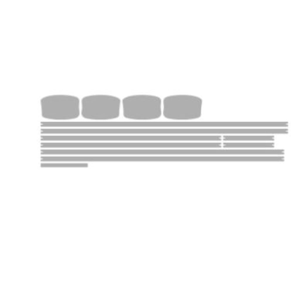 Vicrez Kit PPF Pré-Cortado para GMC Sierra HD 2500 3500 - Proteção de Pintura Autorreparável