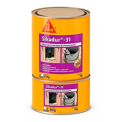 Sikadur 31: Adesivo Epóxi para Colagem Estrutural